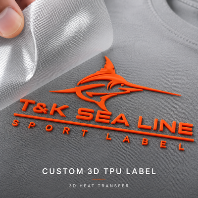 Silicone Heat Transfer Labels Combining Durability and Flexibility for on Clothing and Accessories Providing Clear and Lasting Markings

