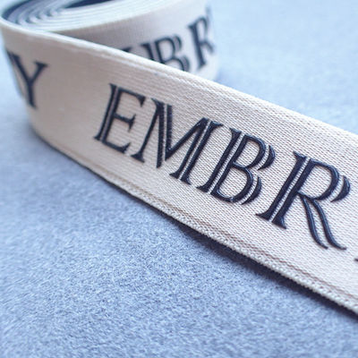 Reusable 3.5cm Jacquard Printed Elastic Band