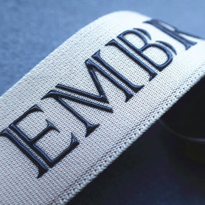 Reusable 3.5cm Jacquard Printed Elastic Band
