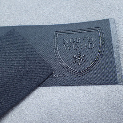 Cotton Woven SGS Screen Printing Clothing Labels