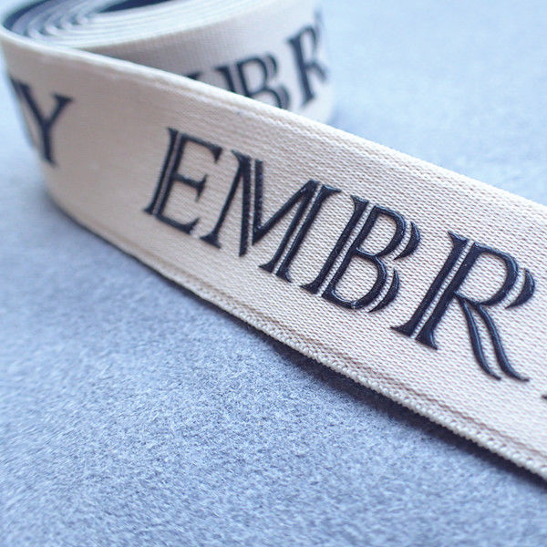 Reusable 3.5cm Jacquard Printed Elastic Band