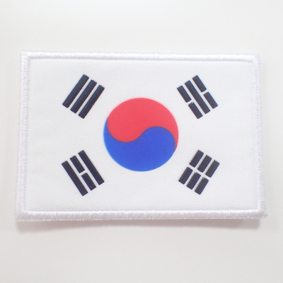 แพทช์เย็บปักถักร้อยที่กำหนดเองธงประจำชาติยอดนิยมสำหรับเสื้อผ้าหมวก Bag