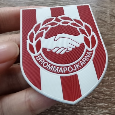 พิมพ์โลโก้ Heat Transfer TPU Patch โลโก้หลักสำหรับแบรนด์ที่มีชื่อเสียง
